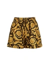 Versace All Over Barocco Print Techno Shorts