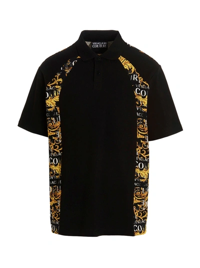 Versace Jeans Couture Polo衫  男士 颜色 黑色 In Black