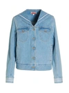 Kenzo Sailor Logo-embroidered Denim Jacket