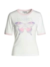 Ganni White Butterfly T-shirt