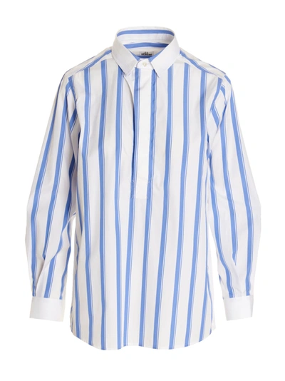 Sébline Striped Cotton-poplin Shirt In Multicolour