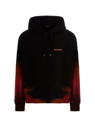 DSQUARED2 'D2 FLAME' HOODIE