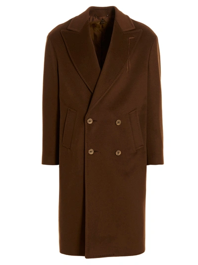 Maurizio Miri Daniel Coat In Brown