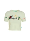 Andersson Bell Dasha Flower Garden Logo Cotton T-shirt