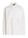 Vtmnts 'shirt Striped Collar Buttoned Pocket Front'