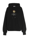 GCDS 'DON'T CARE' CAPSULE HOODIE WITH 'DON'T CARE' CAPSULE