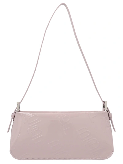 By Far Dulce Logo Embossed Shoulder Bag In Purple