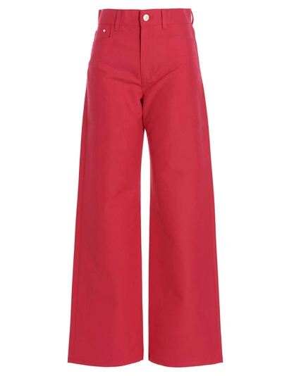 Wandler Cotton Trousers In Purple