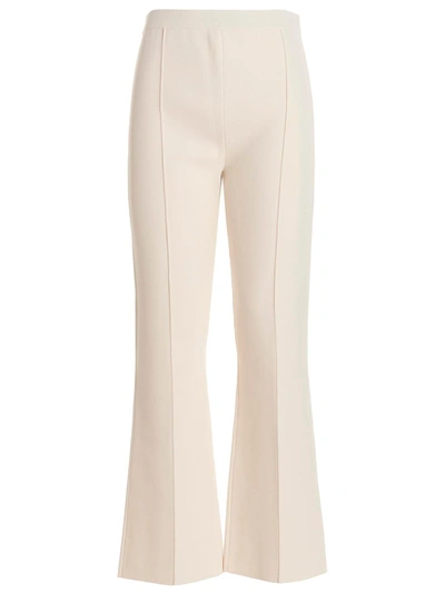 Theory Flare Pants In White