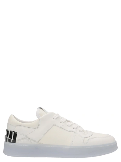 Jimmy Choo Florence Trainers In Silver