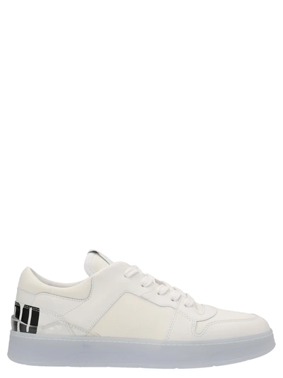 Jimmy Choo Florence Sneakers In Silver