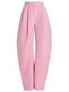Attico Gary Pants In Rose-pink Viscose