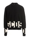 Gcds Wool Blend Knit Logo Jumper