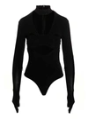 Ambush Heart Shaped Gloves Bodysuit