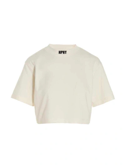Heron Preston 'hpny' Cropped T-shirt In White