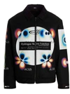 Msftsrep Cootn Twill Hydrogen Wave Jacket With Gradient Print