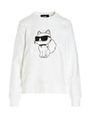 Karl Lagerfeld 'ikonik 2.0 Choupette' Sweatshirt