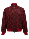 Baracuta Needle Jacquard Bomber Jacket