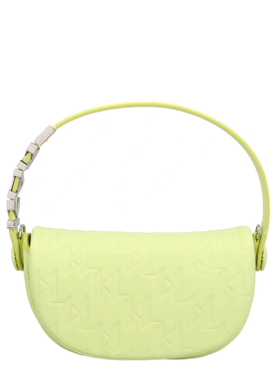 Karl Lagerfeld 'k/swing Sm Baguette' Handbag In Green