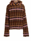 Vitelli Oversized Hooded Sweater Textured Knit