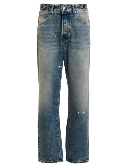 Darkpark 21.5cm Mark Cotton Denim Jeans In Blue