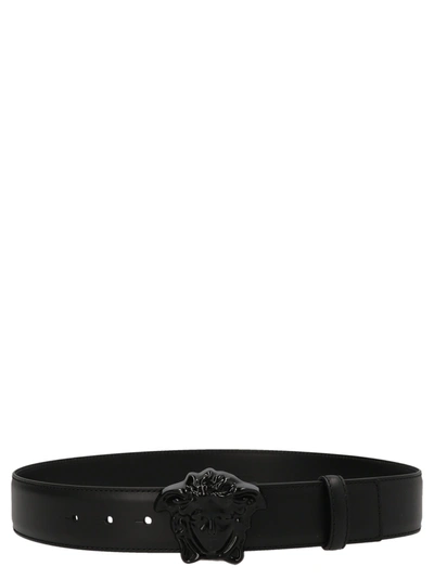 Versace Medusa Belt In Black