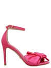 Stuart Weitzman Nudistcurver Loveknot Sandals Fuchsia