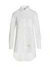Thom Browne White Cotton Shirt