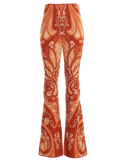 Etro Pants In Orange