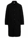 Vtmnts 'quilted Texture Flap Pocket Coat'