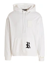 Raf Simons Destroyed Regular Fit Hoodie W/ R Print