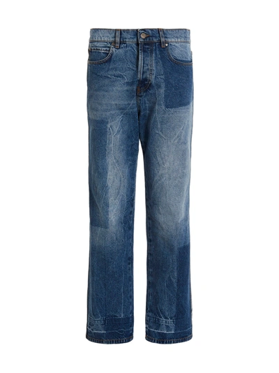 Msgm Riserva Jeans In Blue