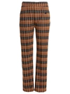 Wales Bonner Check-pattern Straight-leg Trousers