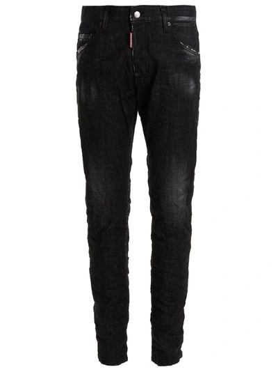 Dsquared2 Vaqueros Pitillos - Skater In Negro