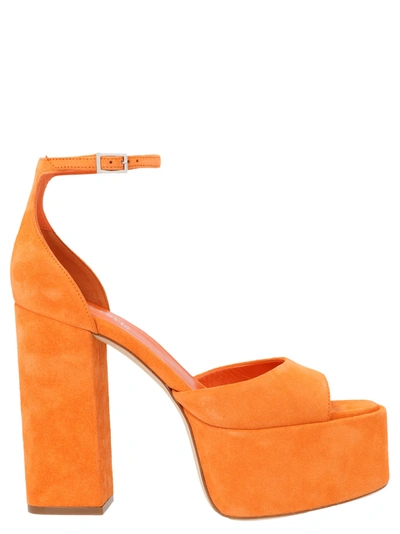 Paris Texas Tatiana Platform Sandals In Orange