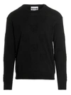 Moschino Teddy Intarsia Wool Knit Sweater