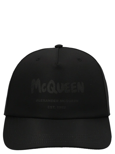 Alexander Mcqueen 'tonal Graffiti' Cap