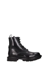 Alexander Mcqueen Punk Worker Ankle Boots For Men
