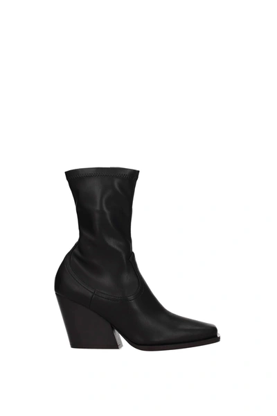 Stella Mccartney Ankle Boots Eco Leather Black