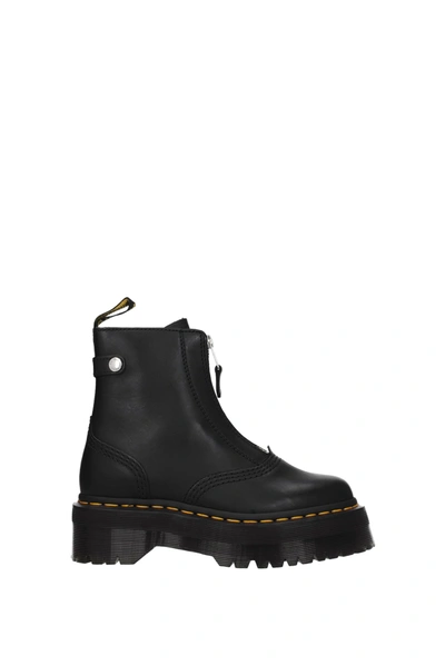Dr. Martens' Ankle Boots Jetta Leather Black