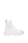Alexander Mcqueen Leather Chunky Sole Sneakers Women