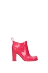 BOTTEGA VENETA ANKLE BOOTS RUBBER PINK LOLLYPOP