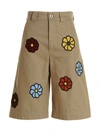 Moncler Genius Beige Jw Anderson 09e Bermuda Shorts