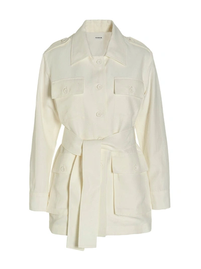 P.a.r.o.s.h. Bush Jacket In White