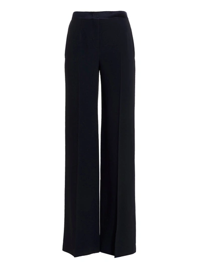 Ermanno Scervino Navy Blue Carrot Fit Pants