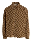Incotex Red X Facetasm Check Print Overshirt