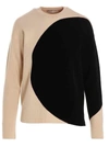 Tory Burch Colorblock Crewneck Sweater