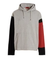 424 Drawstring Colour-block Hoodie