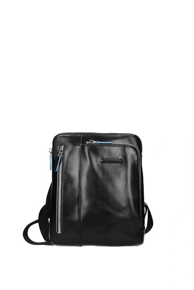 Piquadro Crossbody Bag Leather Black