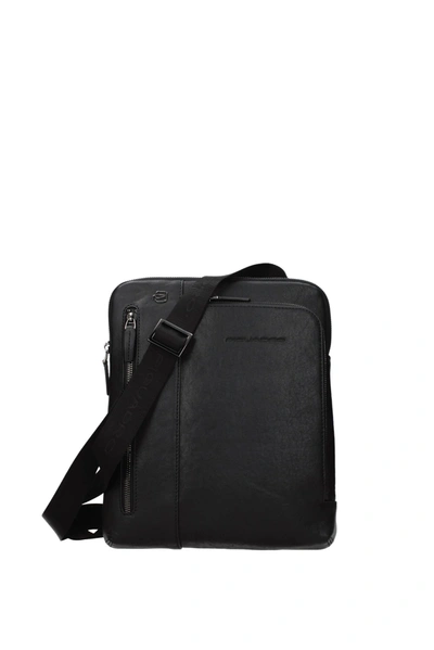 Piquadro Crossbody Bag Leather Black